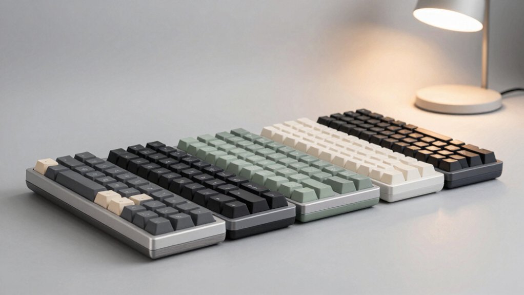 quiet keyboards for shared desks