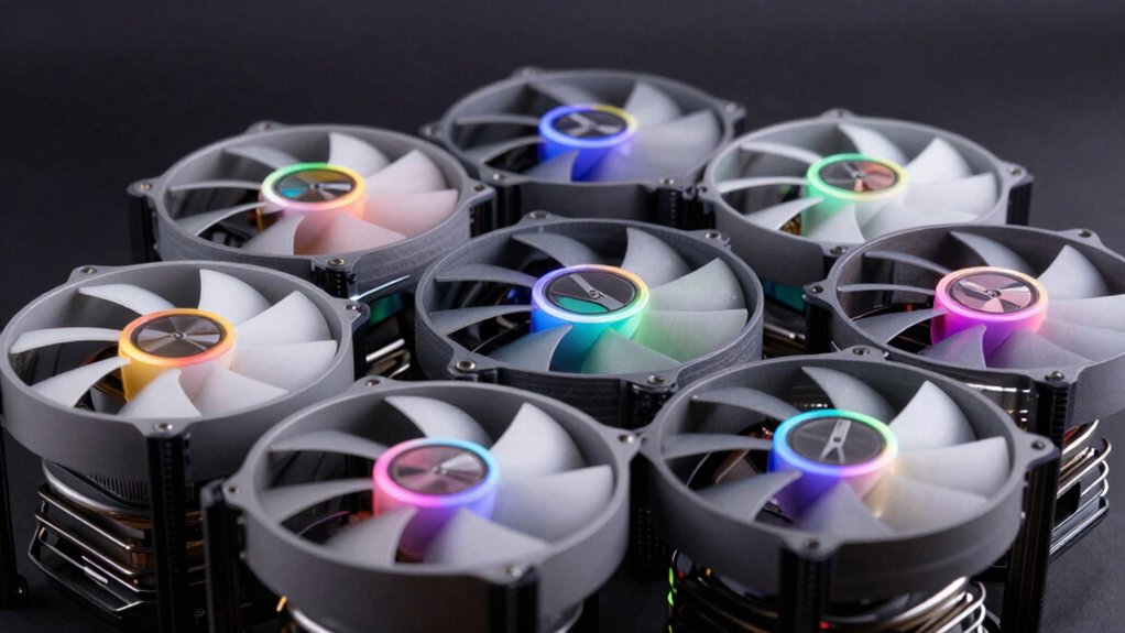 quiet pc case fans for silent cooling