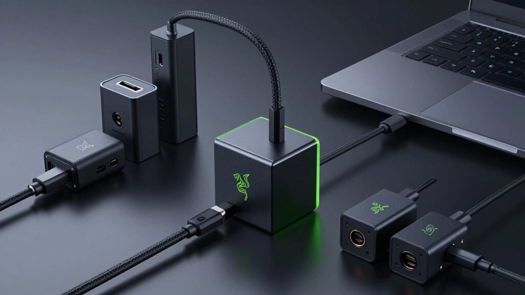 razer blade charger criteria wattage connectors safety portability