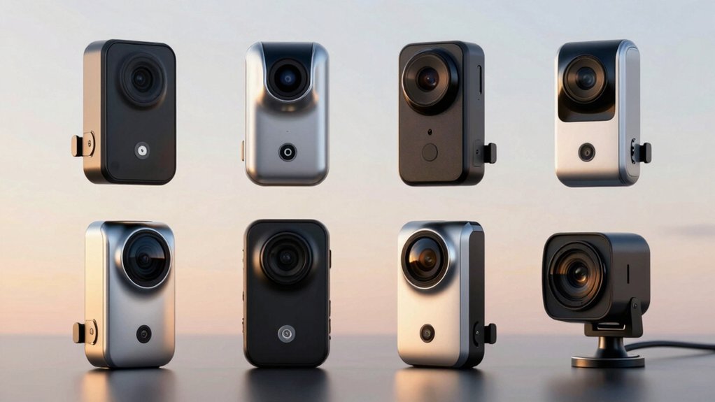 rearview mirror backup dash cameras