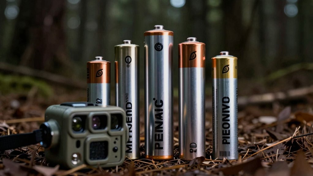 rechargeable lithium batteries for trail cameras