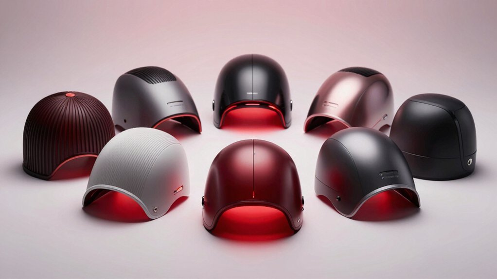 red light therapy hair growth hats