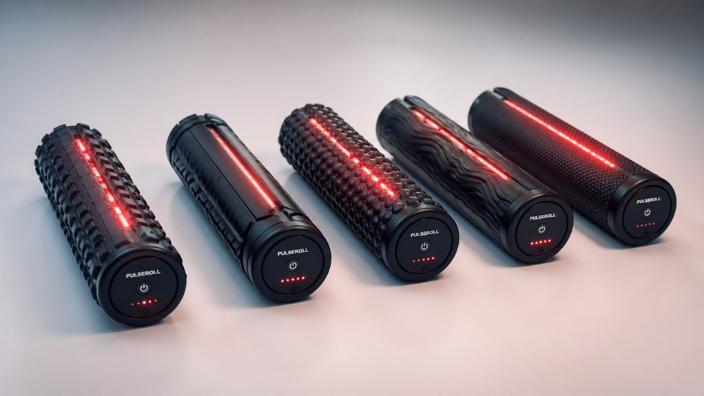 red light therapy rollers for deep tissue relief