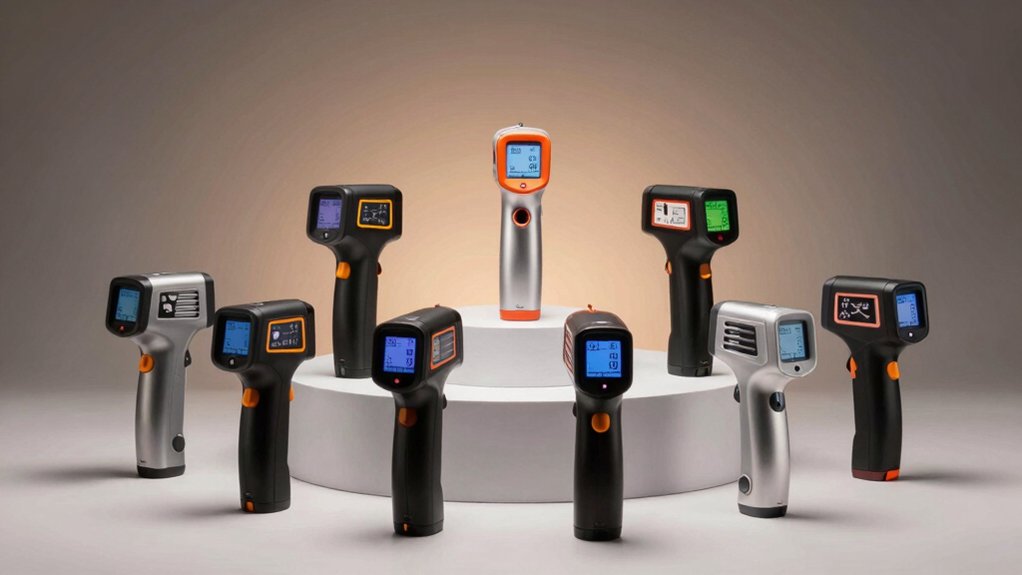 reptile tank infrared thermometers