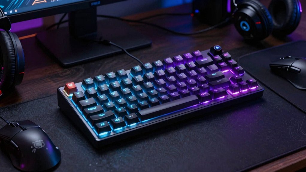 response time key rollover switches ergonomics