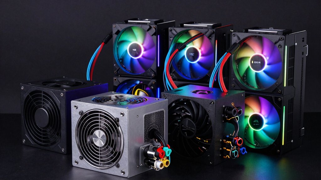 rgb power supply considerations wattage efficiency modularity lighting control