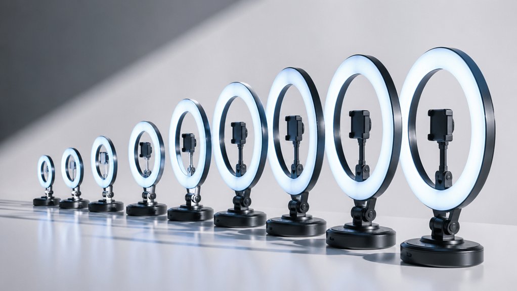 ring lights with face tracking