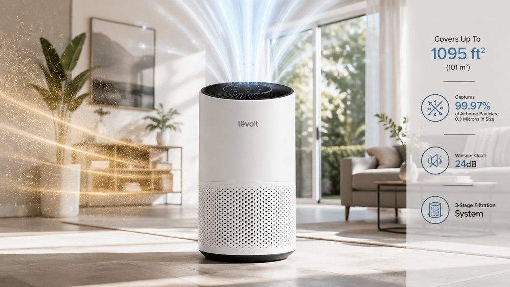 room size cadr noise smart features