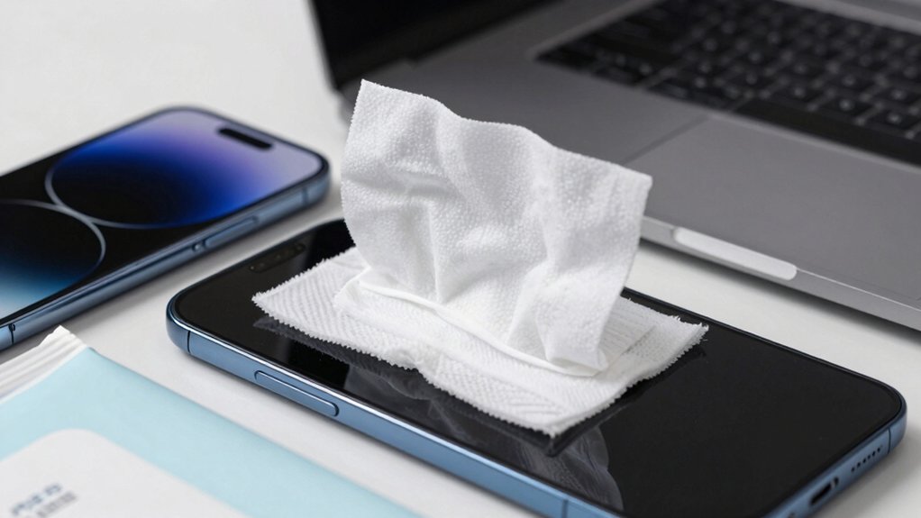 screen safe electronic cleaning wipes guidelines