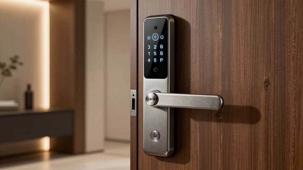 security certified compatible battery powered access control