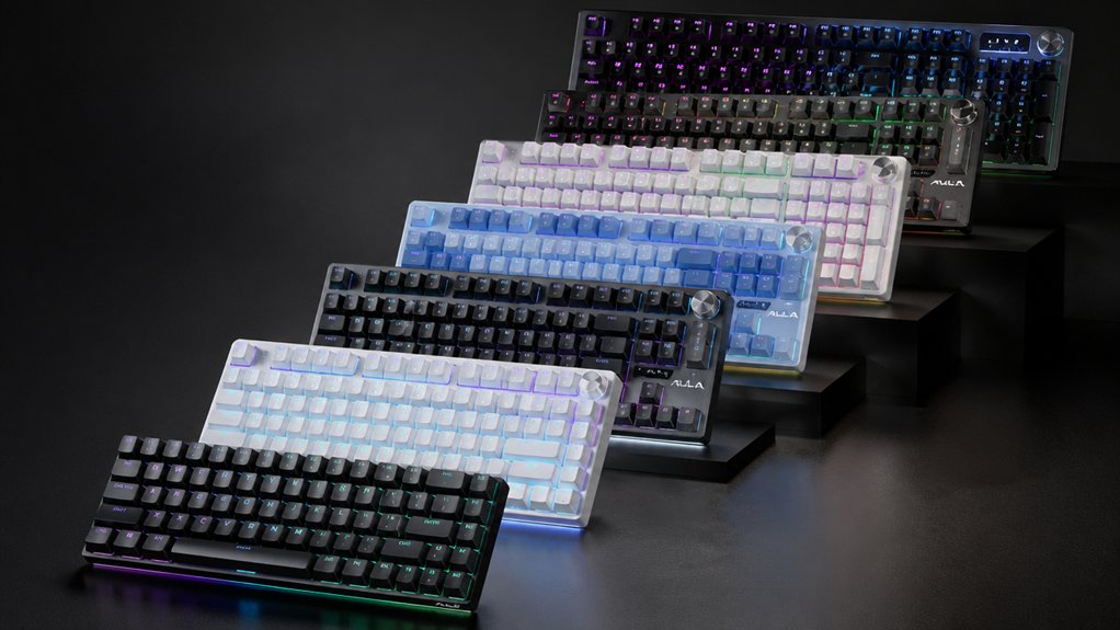seven aula keyboards for gaming