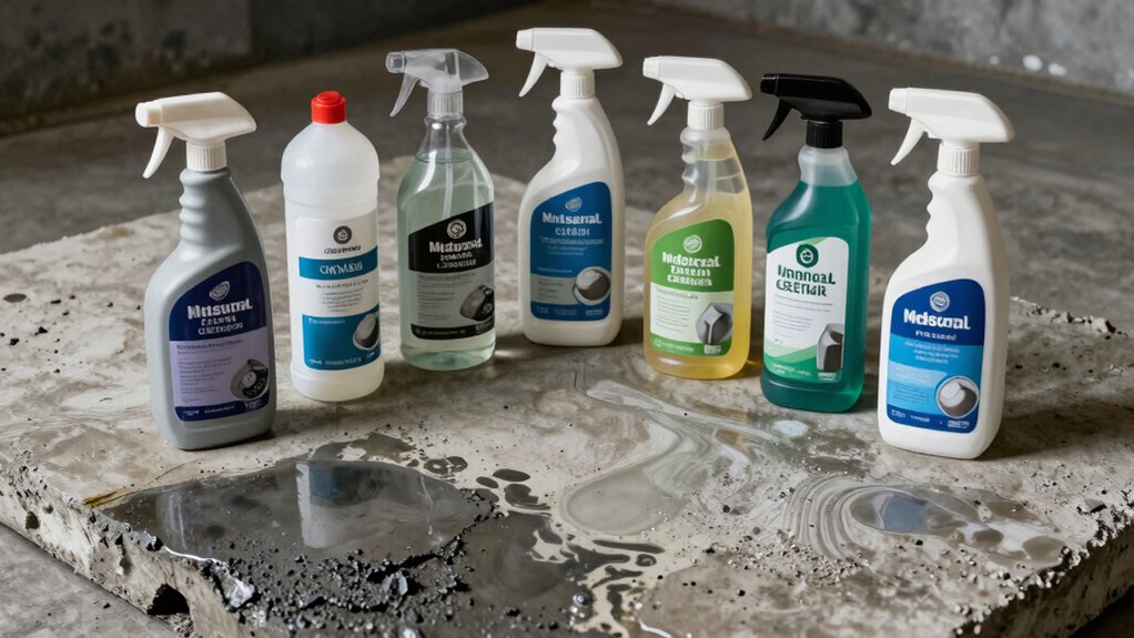 seven best concrete oil stain removers