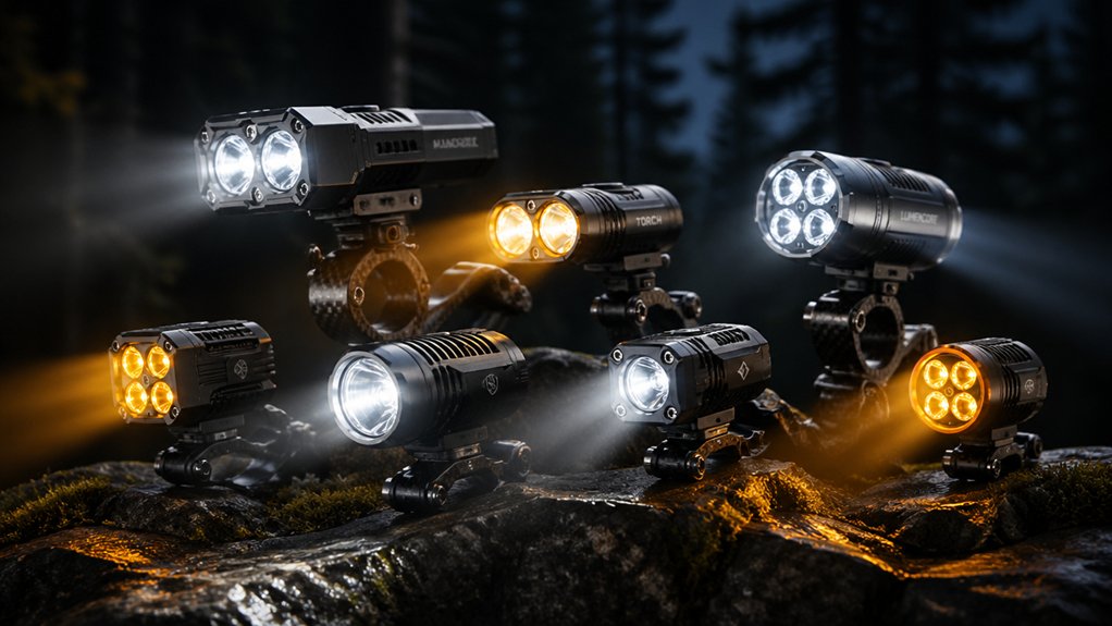 seven best mtb lights for night riding