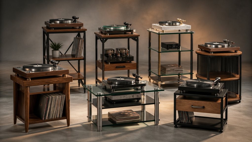 seven best record player stands elevate vinyl