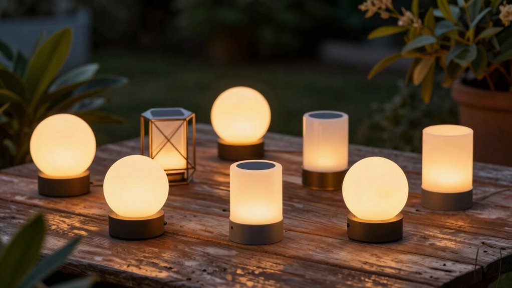 seven best solar table lights brighten outdoors