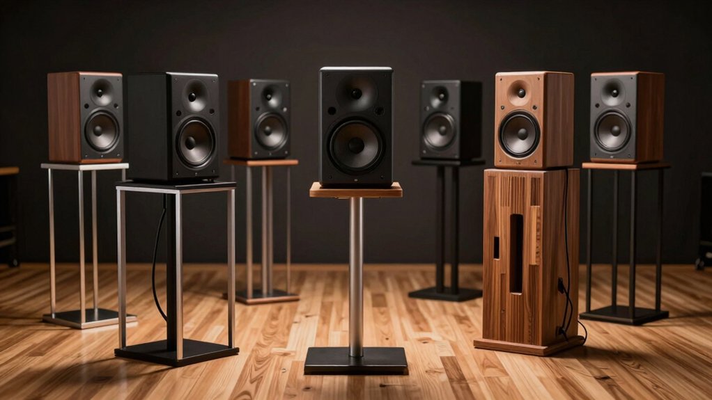 seven best speaker stands for surround sound