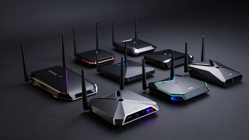 seven high speed routers for gaming