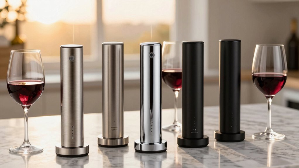 seven top electric wine aerator pourers