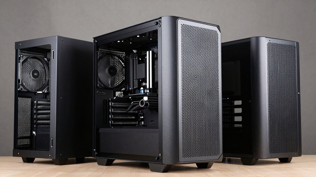 silent airflow case considerations noise airflow fans materials