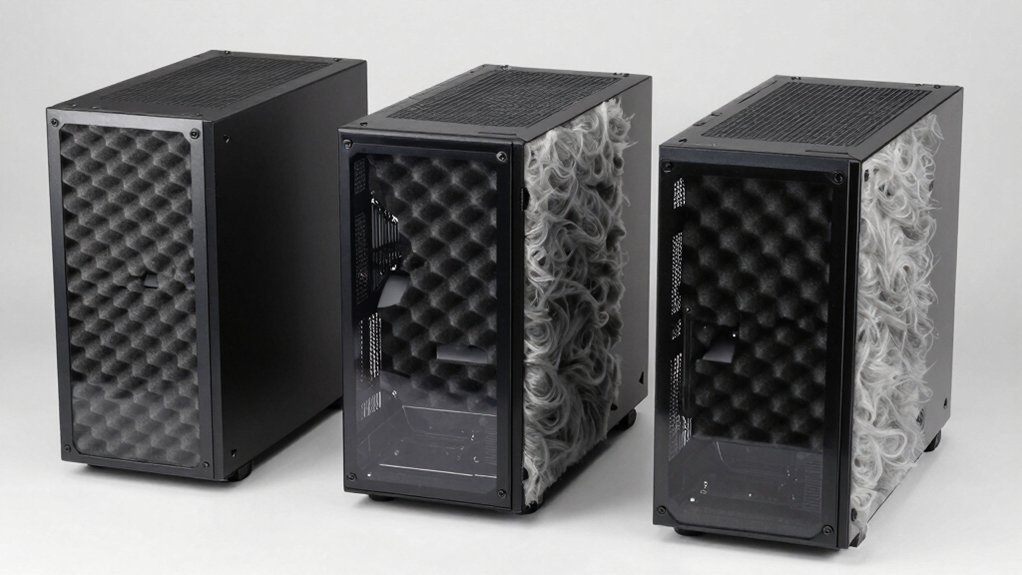 silent case soundproofing fit rating ease