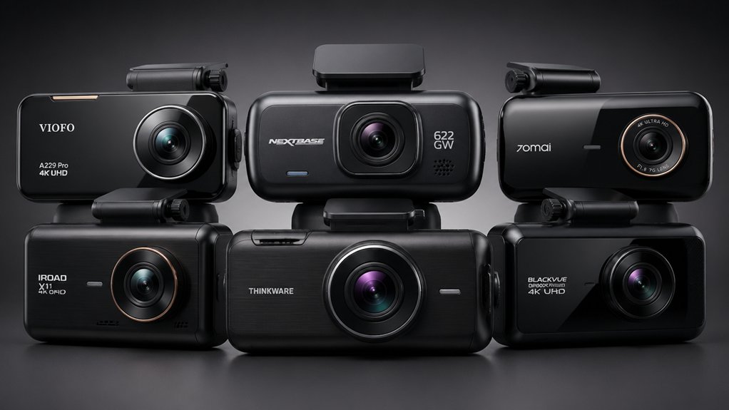 six best rear view mirror dashcams