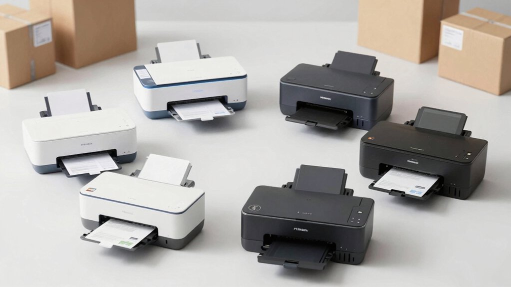six best shipping label printers