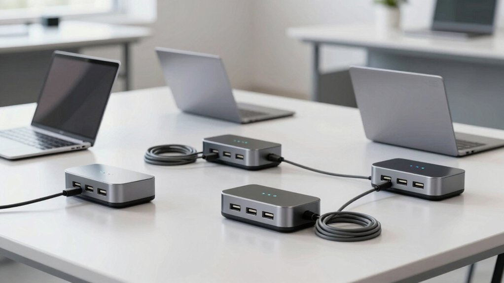 six top chromebook charging stations
