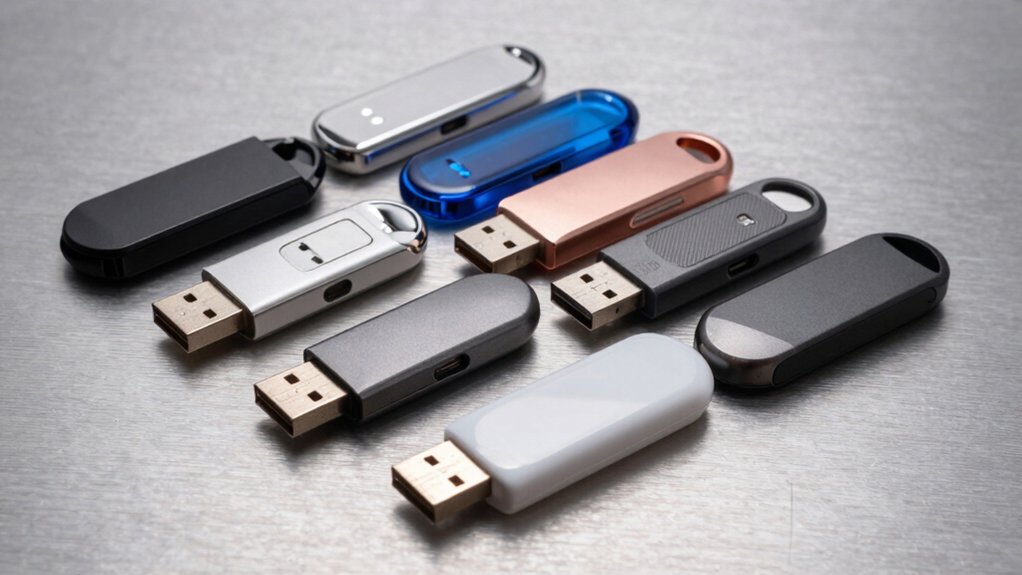 sixteen actually six 64gb usb drives
