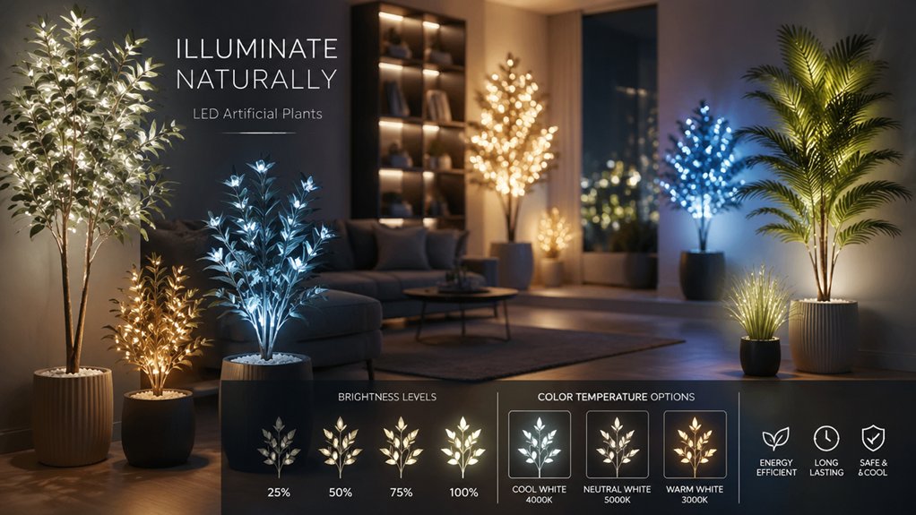 size lighting power option choice