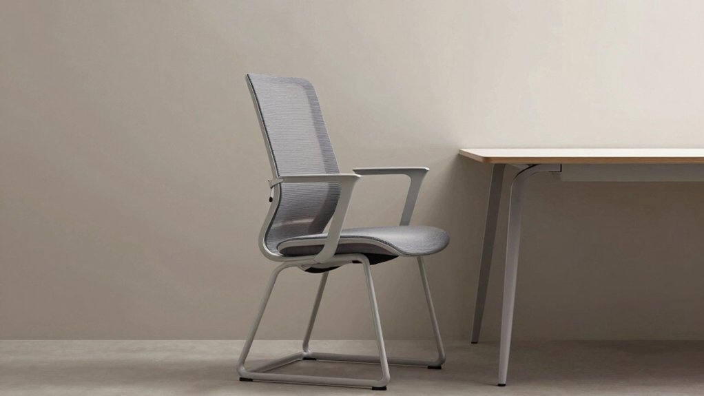 slim chair footprint weight height mobility lumbar