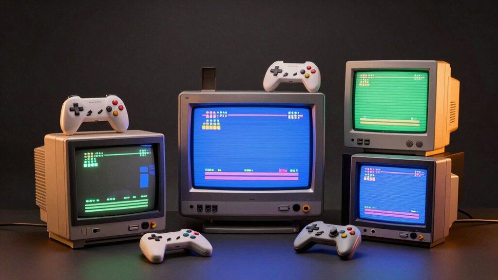 small monitor retro gaming specifics