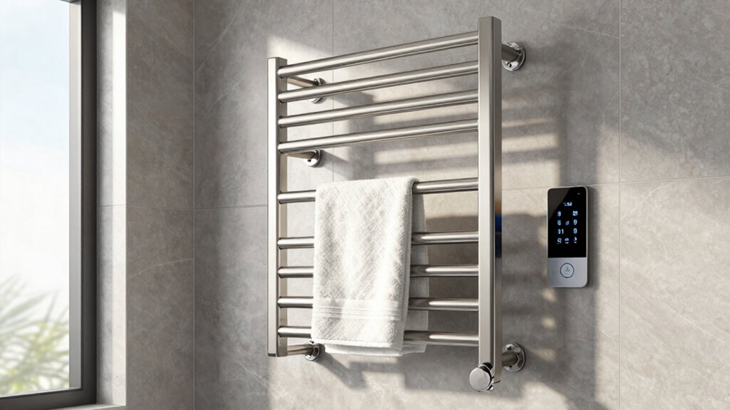 smart towel rack scheduling considerations compatibility heat timers energy