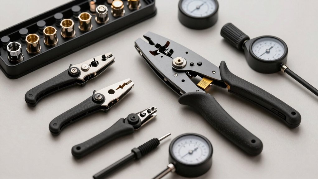 solar crimping kit specifications gauge durability components waterproofing