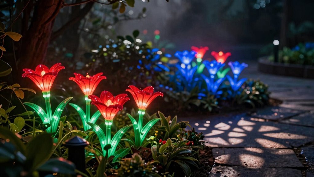 solar powered outdoor led light specifications