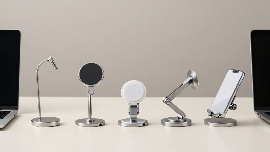 stable laptop phone holders
