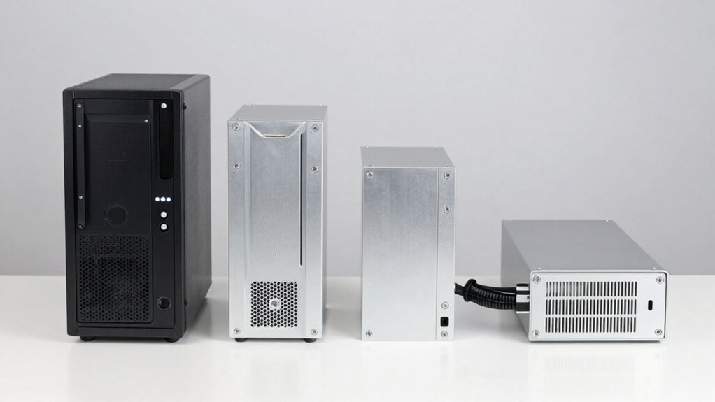 storage enclosure capacity bays cooling compatibility