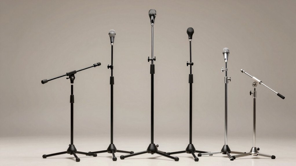 sturdy piano microphone stands