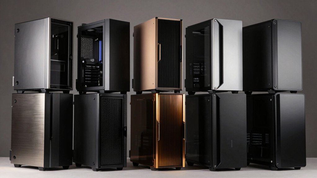 swing door pc case roundup