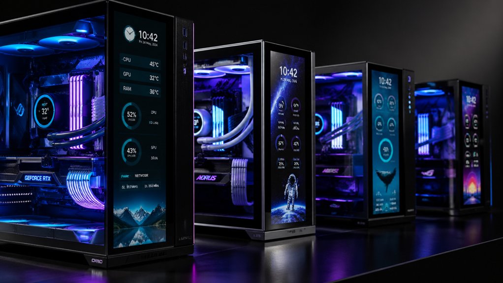 ten best pc cases lcd screens