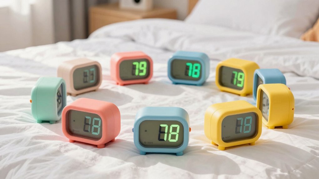 ten digital clocks kid friendly bedtime