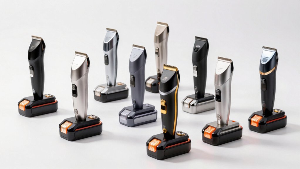 ten lightweight battery powered trimmers