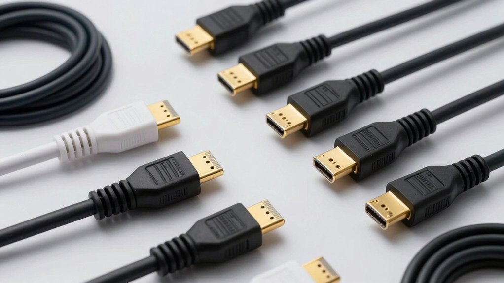 thick hdmi cables deliver crystal clear signals