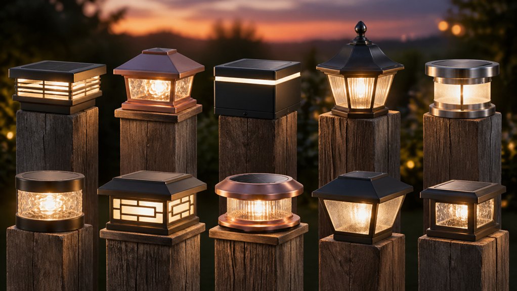 top 10 solar post caps