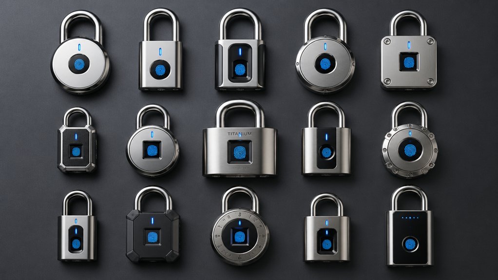 top 15 fingerprint padlocks