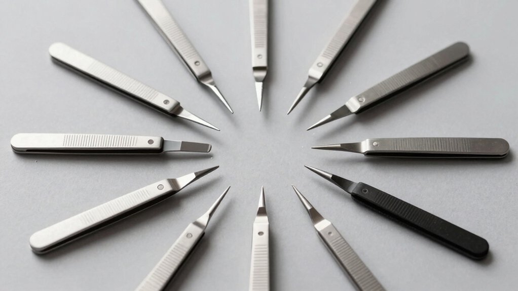 top anti static esd tweezers