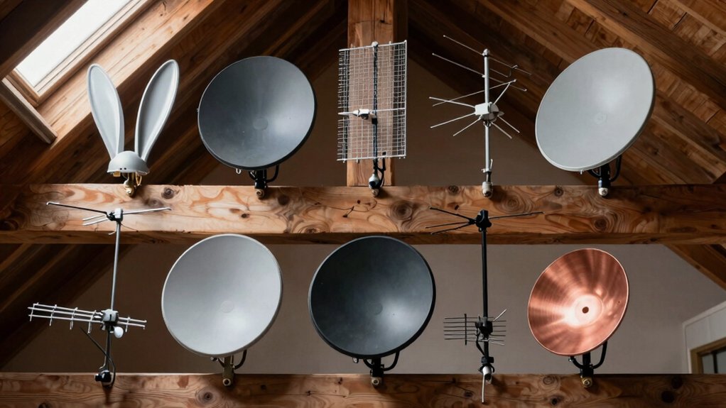 top attic tv antennas
