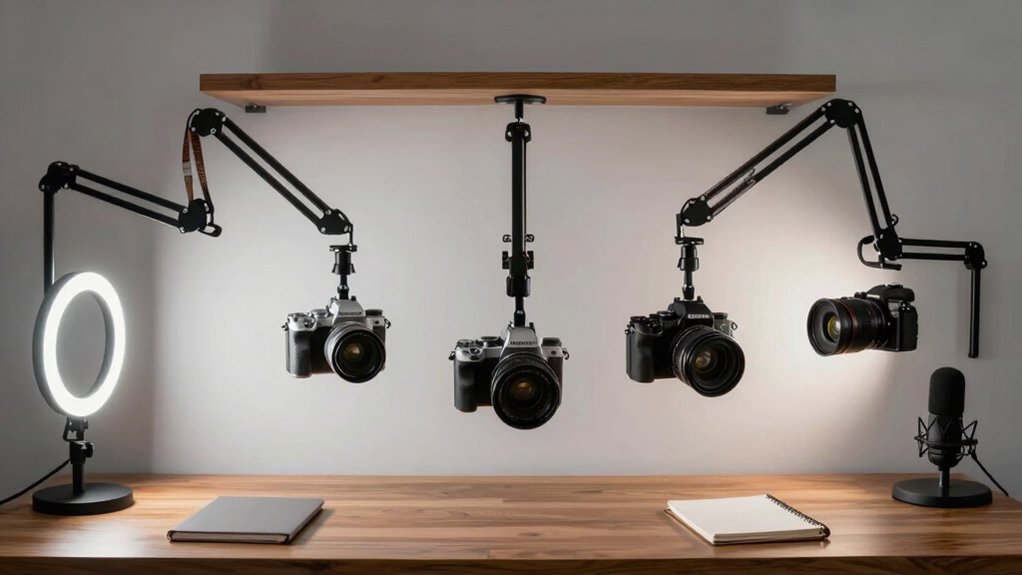 top desk mounted camera options