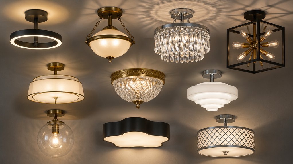 top flush mount ceiling lights