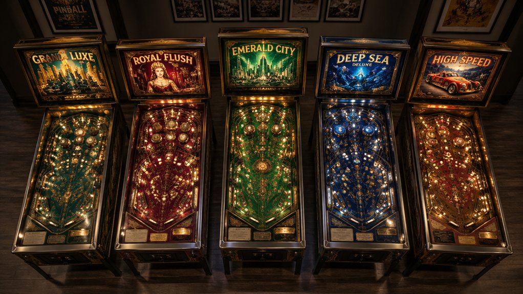 top full size pinball machines