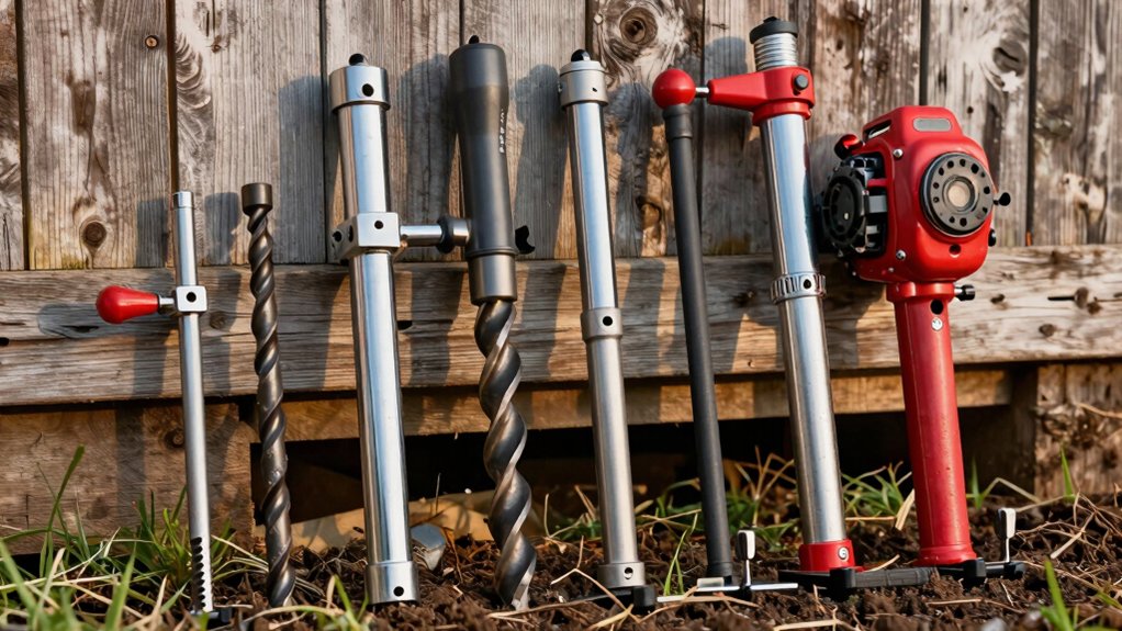 top gas powered post hole diggers